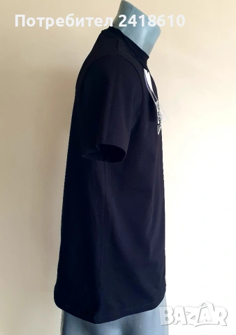 Karl Lagerfeld Stretch Cotton Mens Size S НОВО! ОРИГИНАЛ! Мъжка Тениска!, снимка 6 - Тениски - 53949455