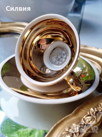 Малка чаша с чинийка , снимка 9 - Колекции - 54037914