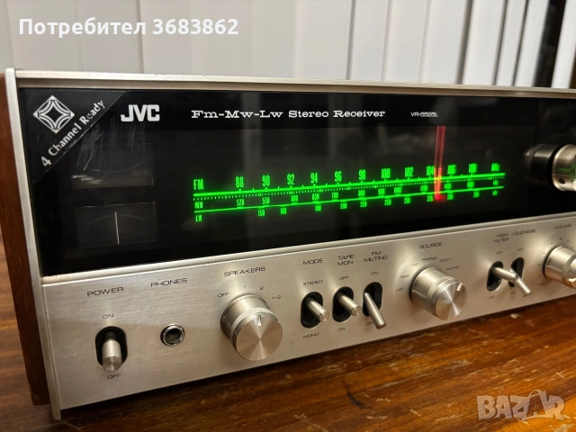 JVC VR-5525L, снимка 2 - Ресийвъри, усилватели, смесителни пултове - 55053058