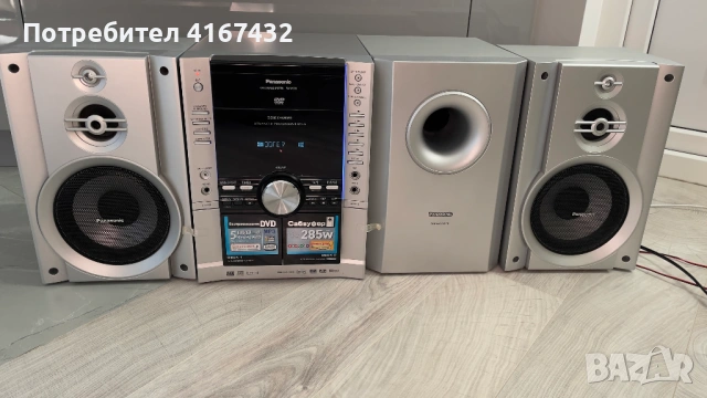 Panasonic sc-vk650 уредба с тонколони 