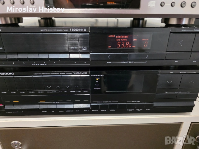 Grundig V 8300 MK II усилвател плюс тунер Grundig T 8200 MK II., снимка 3 - Ресийвъри, усилватели, смесителни пултове - 55273261