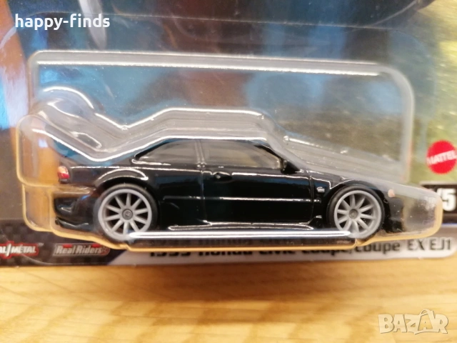 Hot Wheels Premium – 1993 Honda Civic Coupe EX EJ1, снимка 2 - Колекции - 54492639