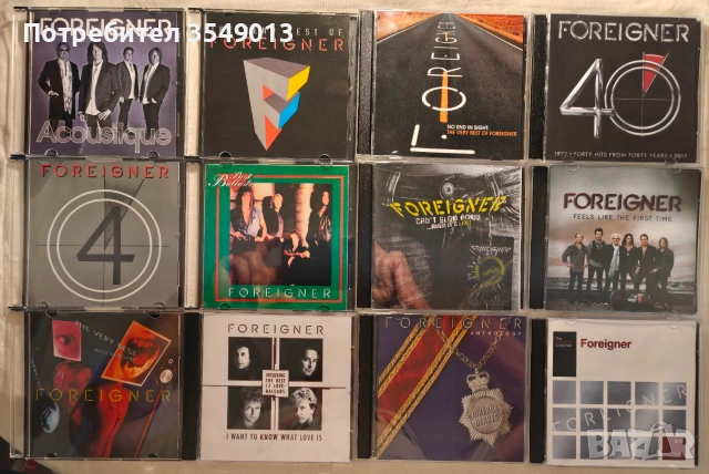 cd / цд компакт дискове - нови - FOREIGNER 