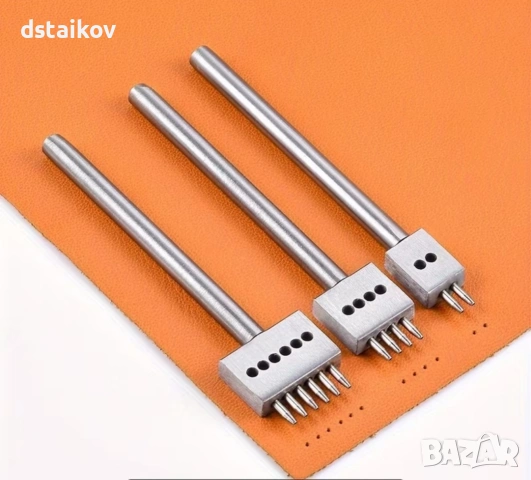перфоратор за кожа 5мм 3 броя