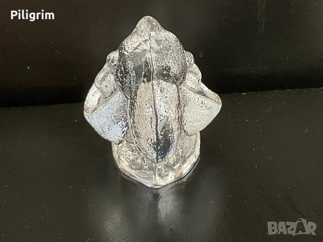 Статуетка «Пеликан», "Skruf, Sweden, Full Crystal". Швеция., снимка 4 - Колекции - 55251428