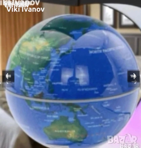 Магнитен плаващ глобус , снимка 2 - Друга електроника - 54276111