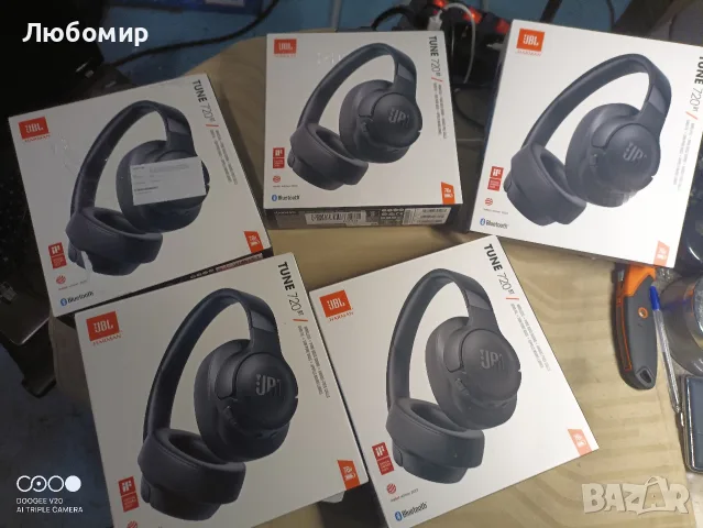 Безжични слушалки JBL Tune 720BT, черни, сгъваема конструкция, 76 часа живот , снимка 3 - Bluetooth слушалки - 55513427