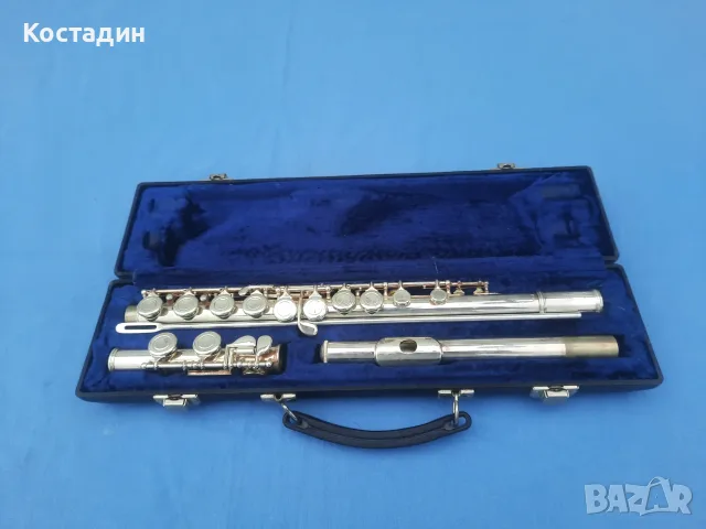 Флейта от марката Blessing с твърд корпус. Произведено в САЩ , снимка 2 - Други музикални жанрове - 55342104