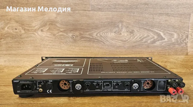 Крайно стъпало HH VX150 150watt 2 channel Professional MOSFET Power Amplifier, снимка 10 - Ресийвъри, усилватели, смесителни пултове - 55307751