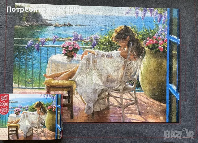 пъзели ENJOY , GRAFICA 1000 части и CHERRY PAZI 2000 части, снимка 9 - Пъзели - 55413584
