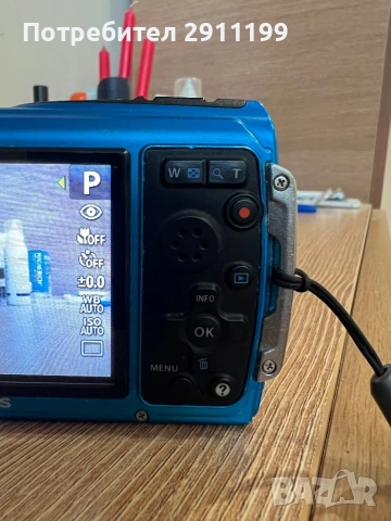 Устойчив фотоапарат Olympus Tough 14 Mp с подаръци, снимка 6 - Фотоапарати - 54657640