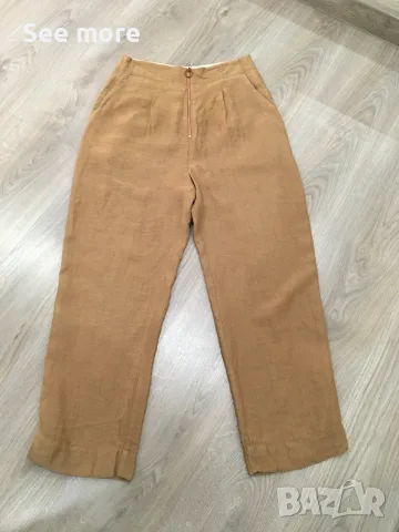 Scotch & Soda Raffia Town Дамски панталон в пясъчно кафяво S, снимка 6 - Панталони - 51334347