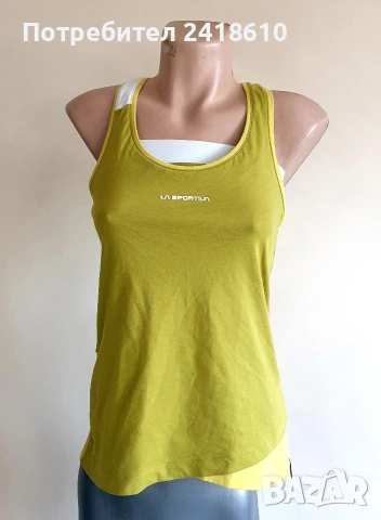 La Sportiva Cotton Womens Size S  ОРИГИНАЛ! Дамски потник!, снимка 5 - Спортни екипи - 54297727