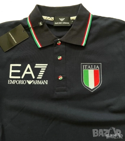 EA7 Team Italia Polo, снимка 2 - Спортни дрехи, екипи - 54374046