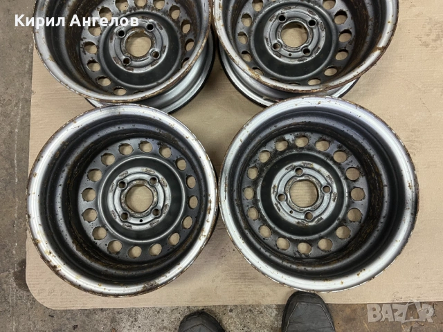 Железни джанти 13 цола за Nissan Micra, снимка 8 - Гуми и джанти - 54457458
