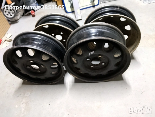 Железни джанти 175/65 R14 за Suzuki ignis или Subaru justy c3x, снимка 3 - Гуми и джанти - 54483764
