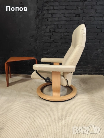Stressless Consul релакс кресло, снимка 8 - Дивани и мека мебел - 54662921