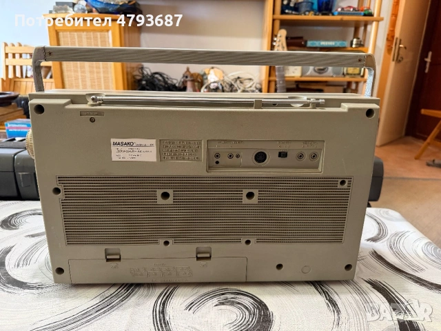 Радиокасетофон Masako, снимка 8 - Радиокасетофони, транзистори - 54165625