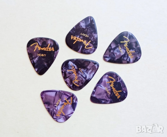 6 пера за китара Fender - heavy