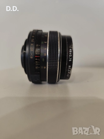 Обектив Porst F1.8 50mm (М42) за профилактика, снимка 3 - Обективи и филтри - 53956898