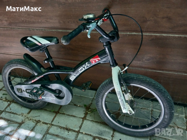 Детско колело BYOX 16 " + колелца, снимка 5 - Велосипеди - 54574630