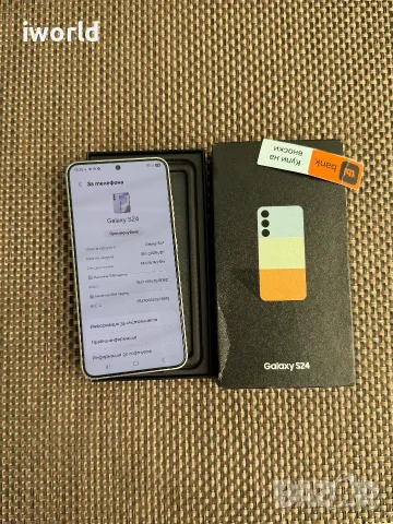 8/256gb❗️SAMSUNG S24 ❗️лизинг от 13€/мес ❗️ КАТО НОВ❗️ Sapphire Blue , снимка 9 - Samsung - 55663511