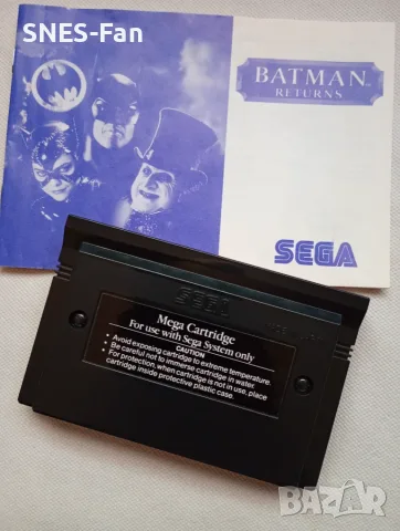 Batman Returns - Sega Master System, снимка 4 - Други игри и конзоли - 55478608