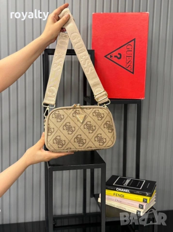 Guess Нова Дамска Чанта Различни Цветове Гес, снимка 7 - Чанти - 55132253