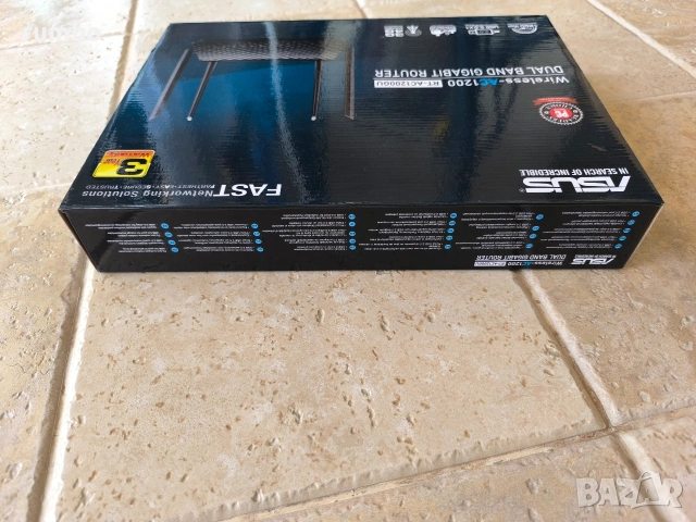 Продавам Wi fi рутер Asus AC1200 4 антени, снимка 7 - Рутери - 54512382