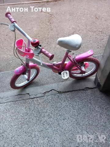 Детско колело 14" за момичета , снимка 2 - Детски велосипеди, триколки и коли - 54315959