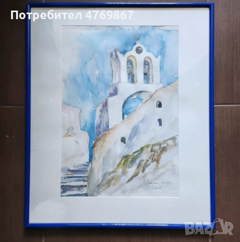 Картина Санторини