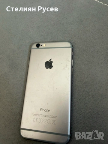110633  Iphone 6   64gb   50 евро / 97.79 лева smr - 64гб памет , батерия на 91% , изчистен от акаун, снимка 3 - Apple iPhone - 54866345