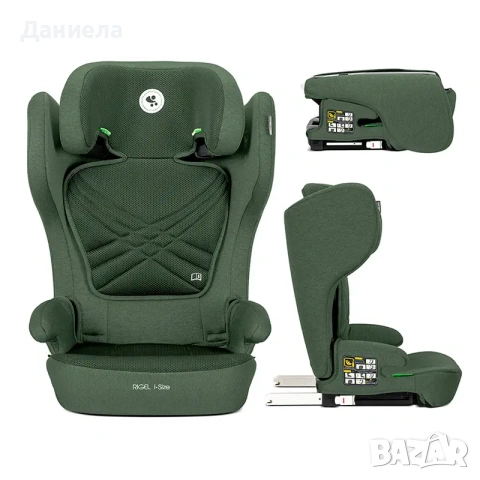 СГЪВАЕМ СТОЛ ЗА КОЛА RIGEL GREEN i-Size ISOFIX 100