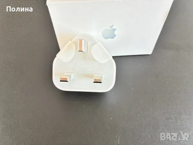 НОВ Оригинален Apple USB UK Адаптер, снимка 2 - Оригинални зарядни - 55642237