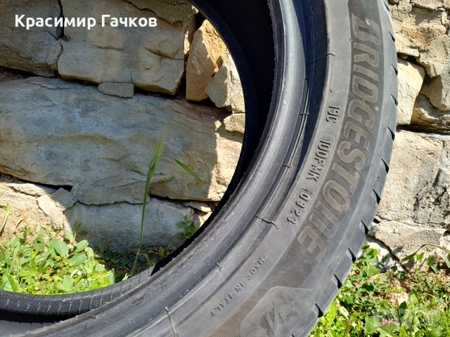летни гуми Bridgestone 215/50/17 dot 0923, снимка 5 - Гуми и джанти - 54461091