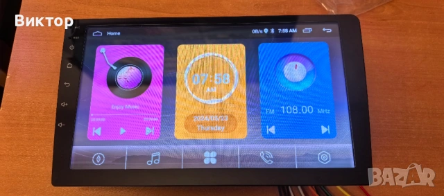 Универсална Android мултимедия за автомобил 9", снимка 2 - Навигация за кола - 54667044