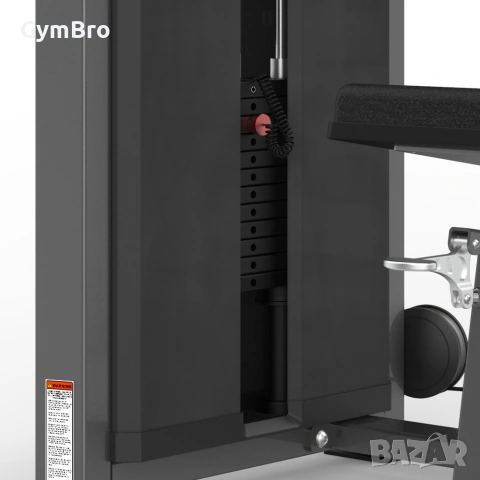 Real Leader M3-1002 – професионална машина за рамене от седеж / Seated Lateral Raise, снимка 3 - Фитнес уреди - 55274121