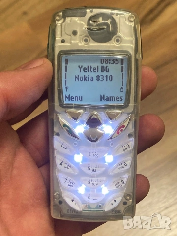 Nokia 8310 Прозрачен панел Запазен