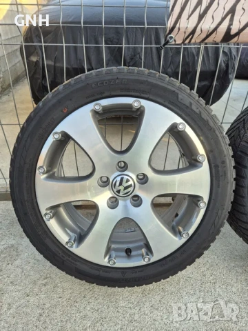 Джанти CMS 17 цола , 5х112 , 6.5j ,et42 , 205/50/17 Vw Skoda Audi Se, снимка 2 - Гуми и джанти - 54484709