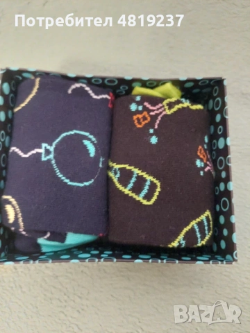 Чорапи HAPPY SOCKS, снимка 4 - Дамски чорапи - 54617091