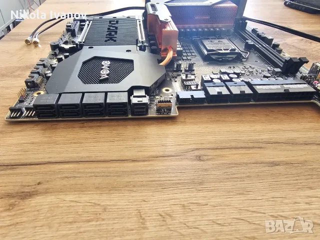EVGA Z590 DARK WiFi+BT LGA 1200 motherboard|Опция с i3-10100, i5-11600K, i7-11700, i9-11900|U.2 nvme, снимка 10 - Дънни платки - 55420369