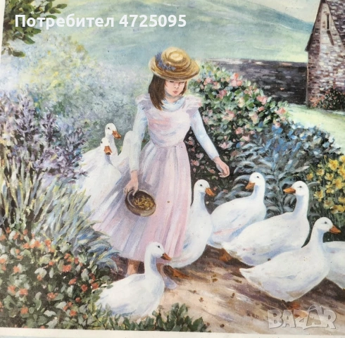 Винтидж картини , снимка 3 - Картини - 55212572