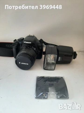 Фотоапарат CANON EOS 1100D, снимка 5 - Фотоапарати - 55118456