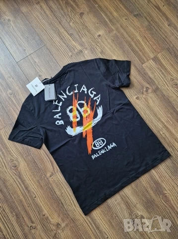 Страхотна мъжка тениска BALENCIAGA размер XL/ 2XL , снимка 2 - Тениски - 55003995