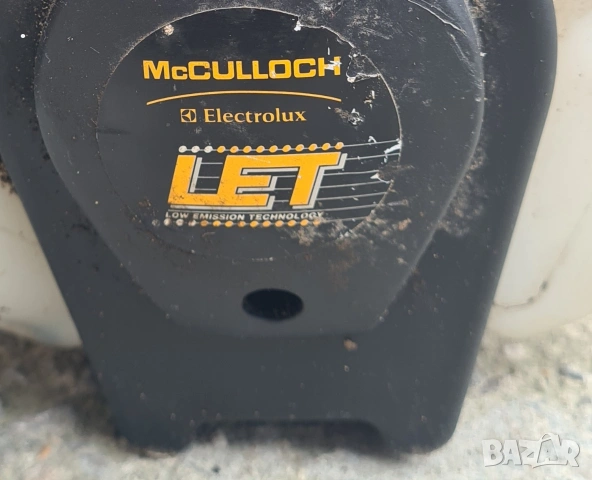 Бензинов тример моторна коса McCulloch LET Electrolux, снимка 2 - Градинска техника - 54634794