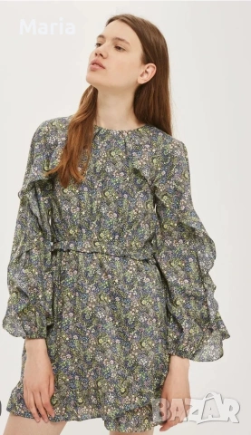 Лятна рокля на цветя Top shop