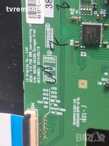 T-Con Board  6871L-3850A 6870C-0532B ,for ,SUNNY SN49DLK019  ,for 49inc DISPLAY LC490DUY-SHA1 ,  SUN, снимка 2 - Части и Платки - 55078593