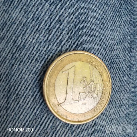 1евро Португалия 2004 година. 