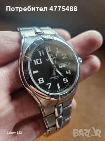 Orient Sapphire Crystal 100m, снимка 3 - Други ценни предмети - 55579515