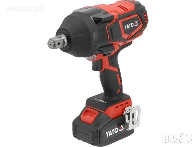Акумулаторен ударен гайковерт YATO 18V – 2000 Nm, 3/4", 4Ah